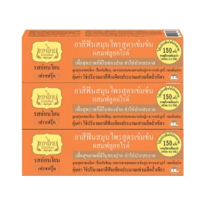 เทพไทย ยาสีฟัน สูตร อ่อนโยน เฟรชฟรุ๊ต 30 ก. x 3