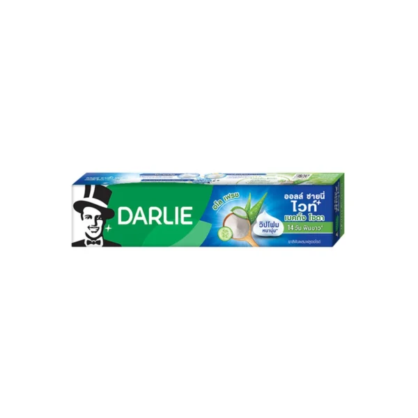 oral-care-0634 ดาร์ลี่ ยาสีฟัน ออลล์ ชายนี่ ไวท์ เบคกิ้ง โซดา - อโล เฟรช 80 กรัม