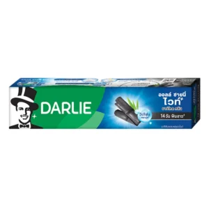 oral-care-0638 ดาร์ลี่ ยาสีฟัน ออลล์ ชายนี่ ไวท์ ชาร์โคล คลีน 140 กรัม