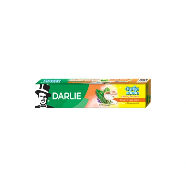 oral-care-0642 ดาร์ลี่ ยาสีฟัน ดับเบิ้ล แอ็คชั่น เกลือ สมุนไพร เฟรช 75 กรัม