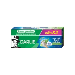 oral-care-0649 ดาร์ลี่ ยาสีฟัน ออลล์ ชายนี่ ไวท์ เบคกิ้ง โซดา - อโล เฟรช 140 กรัม แพ็คคู่