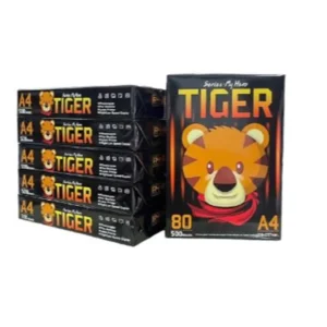 paper-products-011 ไทเกอร์ กระดาษถ่ายเอกสาร A4 80 แกรม 500 แผ่น x 5