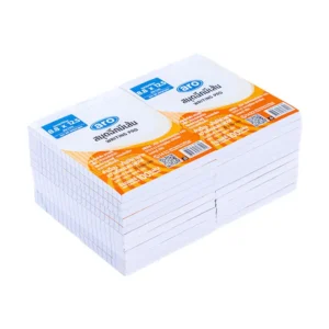 เอโร่ สมุดฉีกมีเส้น 50 แกรม 100 แผ่น x 20