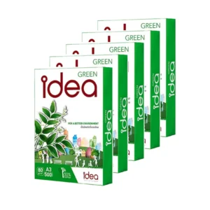 paper-products-060 Idea Green กระดาษถ่ายเอกสาร 80 แกรม A3 บรรจุ 5 รีม