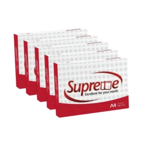 paper-products-067 Supreme กระดาษถ่ายเอกสาร 70 แกรม A4 บรรจุ 5 รีม