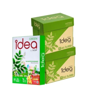 paper-products-080 Idea Green กระดาษถ่ายเอกสาร 80 แกรม A4 จํานวน 2 ลัง