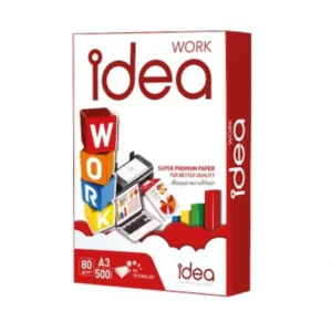 paper-products-090 Idea Work กระดาษถ่ายเอกสาร 80 แกรม A3 บรรจุ 1 รีม