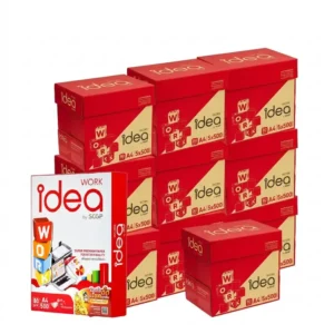 paper-products-096 Idea Work กระดาษถ่ายเอกสาร 80 แกรม A4 จํานวน 10 ลัง