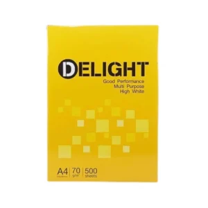 paper-products-097 Delight กระดาษถ่ายเอกสาร 70 แกรม A4 บรรจุ 1 รีม
