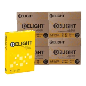 paper-products-099 Delight กระดาษถ่ายเอกสาร 70 แกรม A4 จํานวน 4 กล่อง
