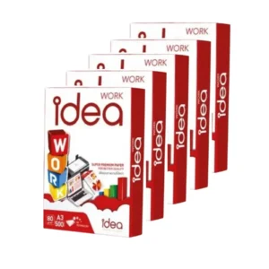 Idea Work กระดาษถ่ายเอกสาร 80 แกรม A3 บรรจุ 5 รีม