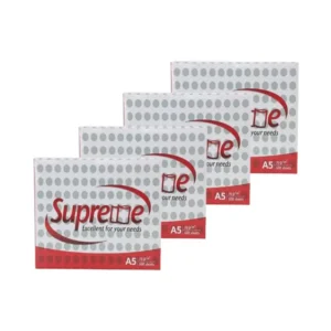 Supreme กระดาษถ่ายเอกสาร 70 แกรม A5 บรรจุ 4 รีม