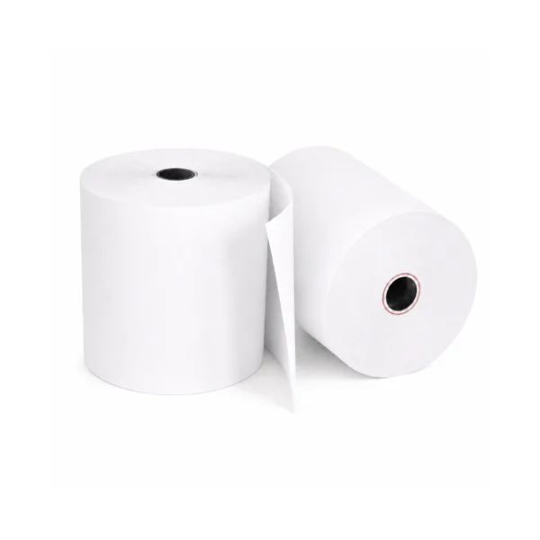 กระดาษความร้อน GPRINTER ขนาด 80X60MM หนา 65แกรม มีแกน 2ม้วน