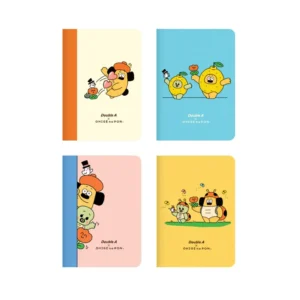 paper-products-192 ดั๊บเบิ้ล เอ สมุดมุงหลังคา A5 โอฮิเงะโนะพอน 80 แกรม 40 แผ่น x 6