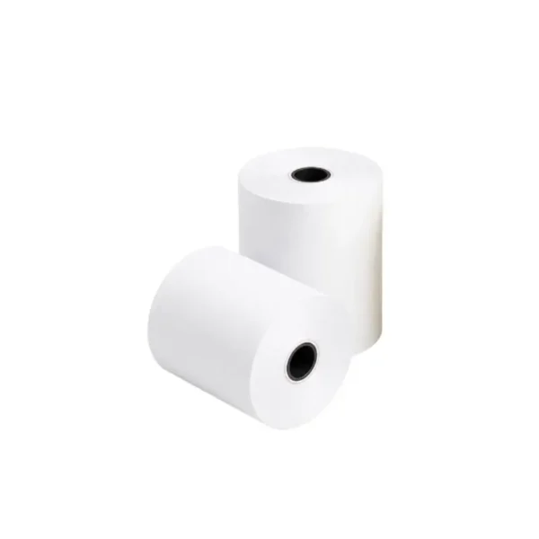 กระดาษความร้อน ITCAN ขนาด 80X80MM หนา 65แกรม มีแกน 2ม้วน