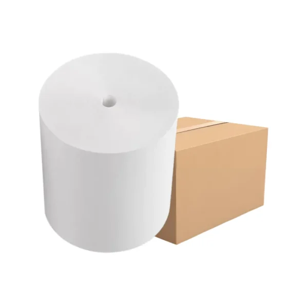 Thermal paper80x80mm กระดาษความร้อน 80x80mm แกนเล็ก 65gm แพค 20ม้วน