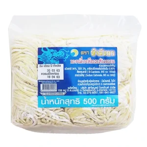 pasta-noodles-0065 ห้ามังกร บะหมี่เหลืองเส้นแบน 500 ก.