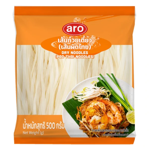 pasta-noodles-0101 เอโร่ เส้นก๋วยเตี๋ยวผัดไทย 500 ก.