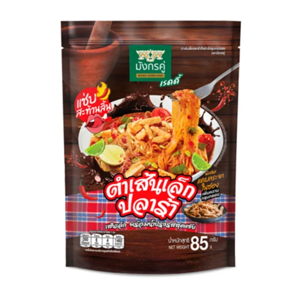 pasta-noodles-0128 มังกรคู่ ตําเส้นเล็กปลาร้า 85 ก.