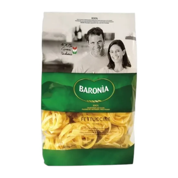 pasta-noodles-0149 BARONIA Fettuccine(Nest) Pasta 500gr/โบโลเนีย เฟตตูซิเน่ พาสต้า (เส้นพาสต้า) 500g