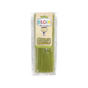 pasta-noodles-0165 Begin Baby สปาเก็ตตี้ผสมผักโขม กลูเทนฟรี ทําจากข้าว100% 150 กรัม