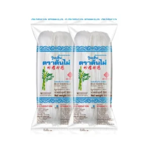[2 ชิ้น] วุ้นเส้นต้นไผ่ ขนาด 500 กรัม วุ้นเส้นถั่วเขียว Bamboo Brand Bean Vermicelli