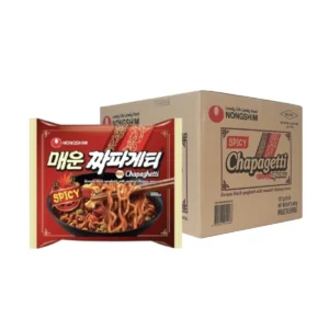 [ขายยกลัง] สไปร์ซี่ ชาปาเกตตี้ - Spicy Chapagetti บะหมี่กึ่งสําเร็จรูปสไปซี่ชาปาเก็ตตี้รสซอสถั่วดําแสนอร่อย 1 ลังมี 40 ซอง