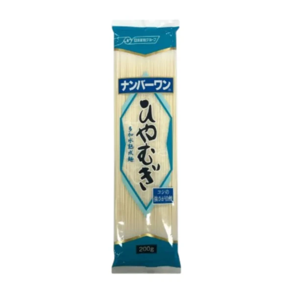 นิสชิน นัมเบอร์วัน เส้นฮิยามุงิ 200 กรัม Nisshin No.1 Hiyamugi 200 g.