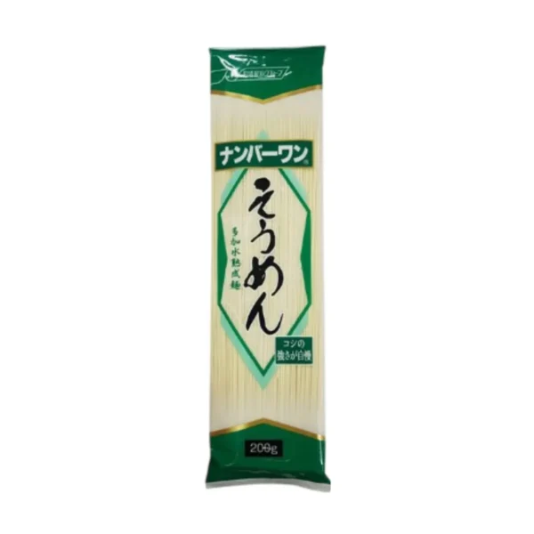 นิสชิน นัมเบอร์วัน เส้นโซเม็ง 200 กรัม Nisshin No.1 Somen 200 g.