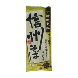 pasta-noodles-0206 นิสชิน เส้นโซบะ 230 กรัม Nisshin Takazawa Sarashima Shinshu Soba 230g.