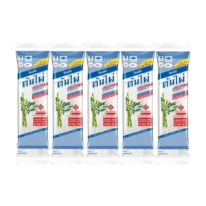 วุ้นเส้นต้นไผ่ (ตัด) (ขนาด 80 กรัม X 5 ห่อ) วุ้นเส้นถั่วเขียว Bamboo Brand Bean Vermicelli