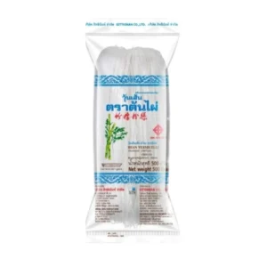 วุ้นเส้นต้นไผ่ ขนาด 500 กรัม วุ้นเส้นถั่วเขียว Bamboo Brand Bean Vermicelli