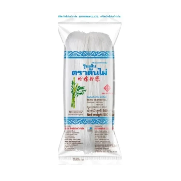 pasta-noodles-0219 วุ้นเส้นต้นไผ่ ขนาด 500 กรัม วุ้นเส้นถั่วเขียว Bamboo Brand Bean Vermicelli