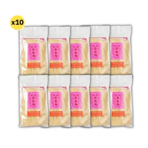 pasta-noodles-0230 หมี่ซั่วเมืองจีน 400 กรัม 10 ห่อ ตรากระต่าย หมี่ซั่วเจ ไม่ใส่วัตถุกันเสีย เก็บได้นาน 18 เดือน