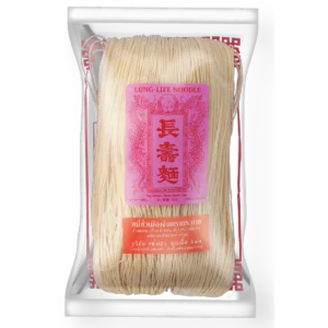 pasta-noodles-0231 หมี่ซั่วเมืองจีน 400 กรัม 1ห่อ ตรากระต่าย - Chinese Noodles Rabbit Brand หมี่ซั่วเจ ไม่ใส่วัตถุกันเสีย อายุ 18 เดือน