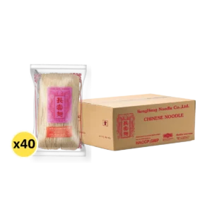 pasta-noodles-0233 หมี่ซั่วเมืองจีน 400 กรัม x 40 ห่อ ตรากระต่าย หมี่ซั่วเจ ไม่ใส่วัตถุกันเสีย เก็บได้นาน 18 เดือน