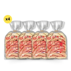 pasta-noodles-0252 หมี่ฮ่องกง 1 กิโลกรัม 4 ห่อ ตรากระต่าย - Hong Kong Style Noodles เจ ไม่ใส่วัตถุกันเสีย เก็บได้นาน 2 ปี