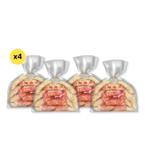 pasta-noodles-0255 หมี่ฮ่องกง 500 กรัม 4 ห่อ ตรากระต่าย - Hong Kong Style Noodles ไม่ใส่วัตถุกันเสีย เก็บได้นาน 2 ปี สินค้าเจ
