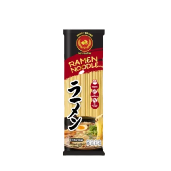 เส้นราเมน 200 กรัม ตรากระต่าย - Ramen Noodles เส้นเหนียวนุ่ม สไตล์ญี่ปุ่น ไม่ใส่วัตถุกันเสีย เจ