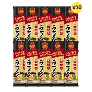เส้นราเมน ตรากระต่าย 200 กรัม 10 ห่อ สุดคุ้ม เส้นเหนียวนุ่ม สไตล์ญี่ปุ่นแท้ - Ramen Noodles
