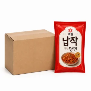 แบคซอล บะหมี่เส้นมันเทศเกาหลี (เส้นแก้ว) 300 กรัม (ยกลัง 20ถุง)