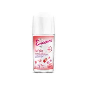 perfume-cologne-0112 Eversense เอเวอร์เซ้นส์ โรลออน เอ็กซ์ตร้า ไวท์ โยเกิร์ต เรด เลิฟ แอปเปิ้ล 45 มล. x1, สีแดง