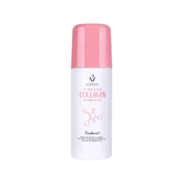 perfume-cologne-0135 บิวตี้ บุฟเฟต์ โรลออนระงับกลิ่นกาย เซนทิโอ พิ้งค์ คอลลาเจน เรเดียนท์ แอนด์ เฟิร์ม 50 มล.