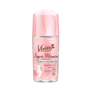 perfume-cologne-0139 Vivite วีไวต์ โรลออน ซุปเปอร์วิตามิน ชาร์มมิ่ง ไวท์เทนนิ่ง 40 มล. x1, โรลออนระงับกลิ่นตัว 72 ชม. รักแร้ไบรท์ ใน 5 วัน
