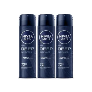 นีเวีย เมน สเปรย์ ดีพ ดาร์กวูด 150 มล. 3 ชิ้น