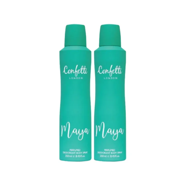 [ซื้อ1แถม1] Confetti London BodySpray - Maya 250ml /คอนเฟตติ ลอนดอน บอดี้สเปรย์ - มายา 250มล.