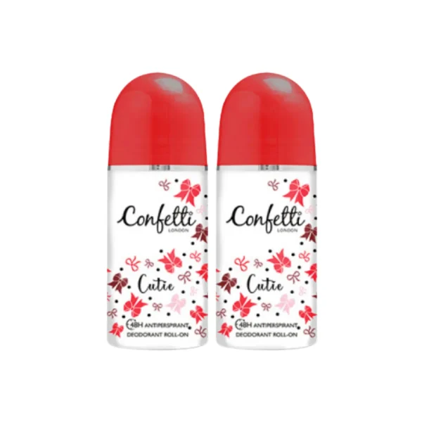 [ซื้อ1แถม1] Confetti Roll On - Cutie / คอนเฟตติ โรลออน - คิวตี้ 50มล.