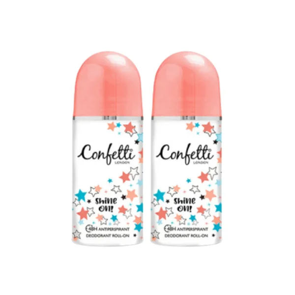 [ซื้อ1แถม1] Confetti Roll On - Shine On 50ml / คอนเฟตติ โรลออน - ไชน์ ออน 50มล.
