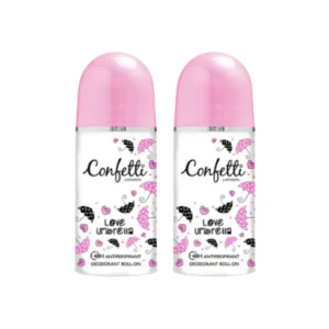 [ซื้อ1แถม1] Confetti Roll On - love Umbrella 50ml / คอนเฟตติ โรลออน - เลิฟ อัมเบลา 50มล.