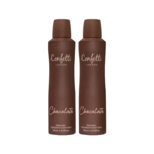 [ซื้อ1แถม1] Confetti London Body Spray - Chocolate 250ml / คอนเฟตติ ลอนดอน บอดี้ สเปรย์ - ช็อคโกแลต 250มล.